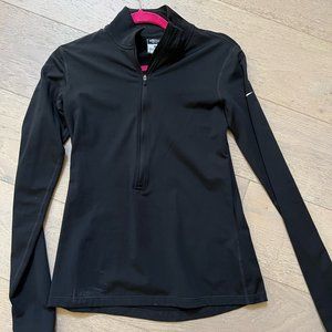 Black Nike Quarter Zip Up